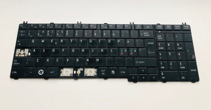 Toshiba C650 laptop keyboard NSK-TN0SV 9Z.N4WSV.01K - for parts