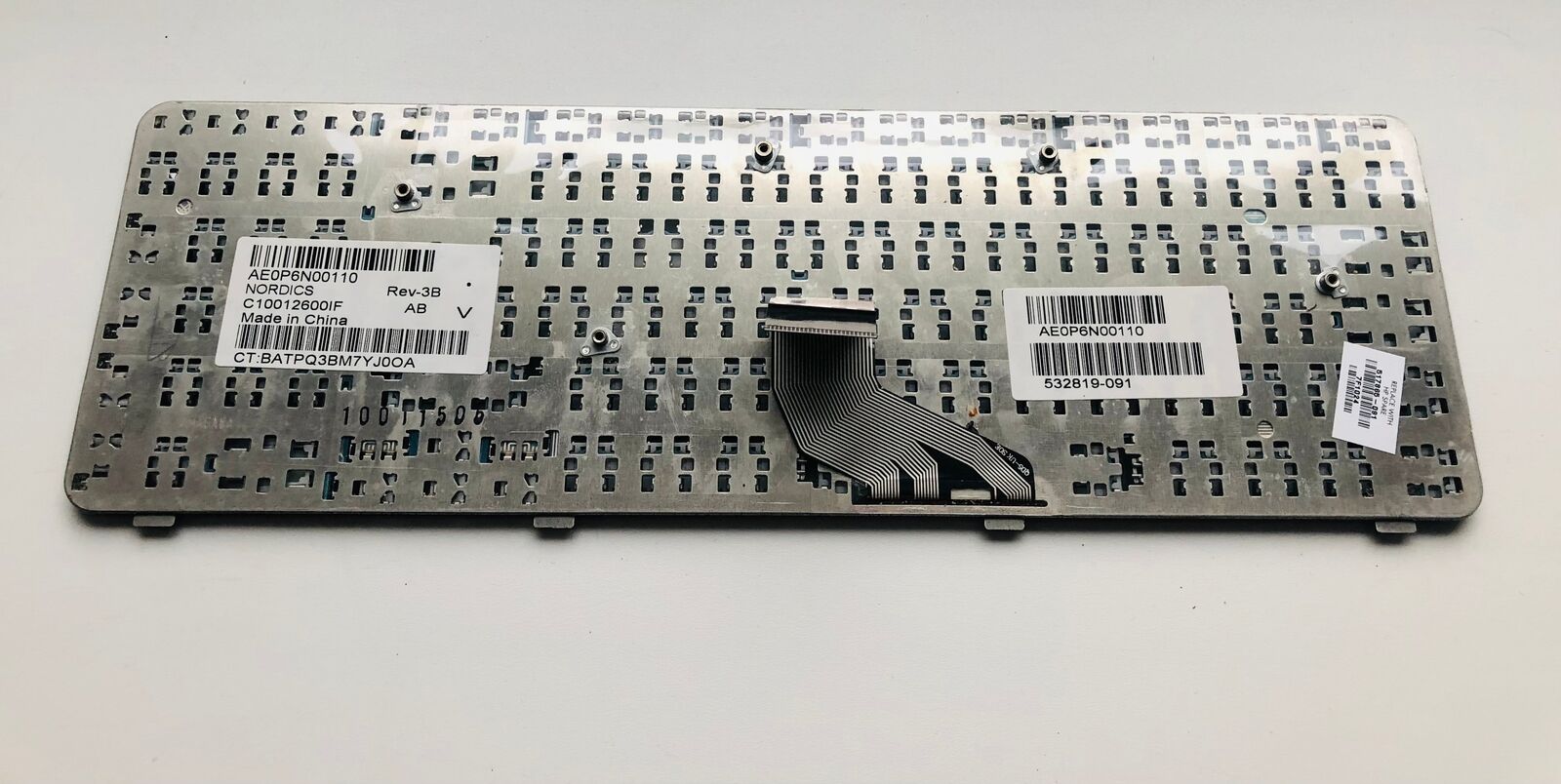 HP COMPAQ CQ61 laptop keyboard 517865-091 532819-091 - for parts