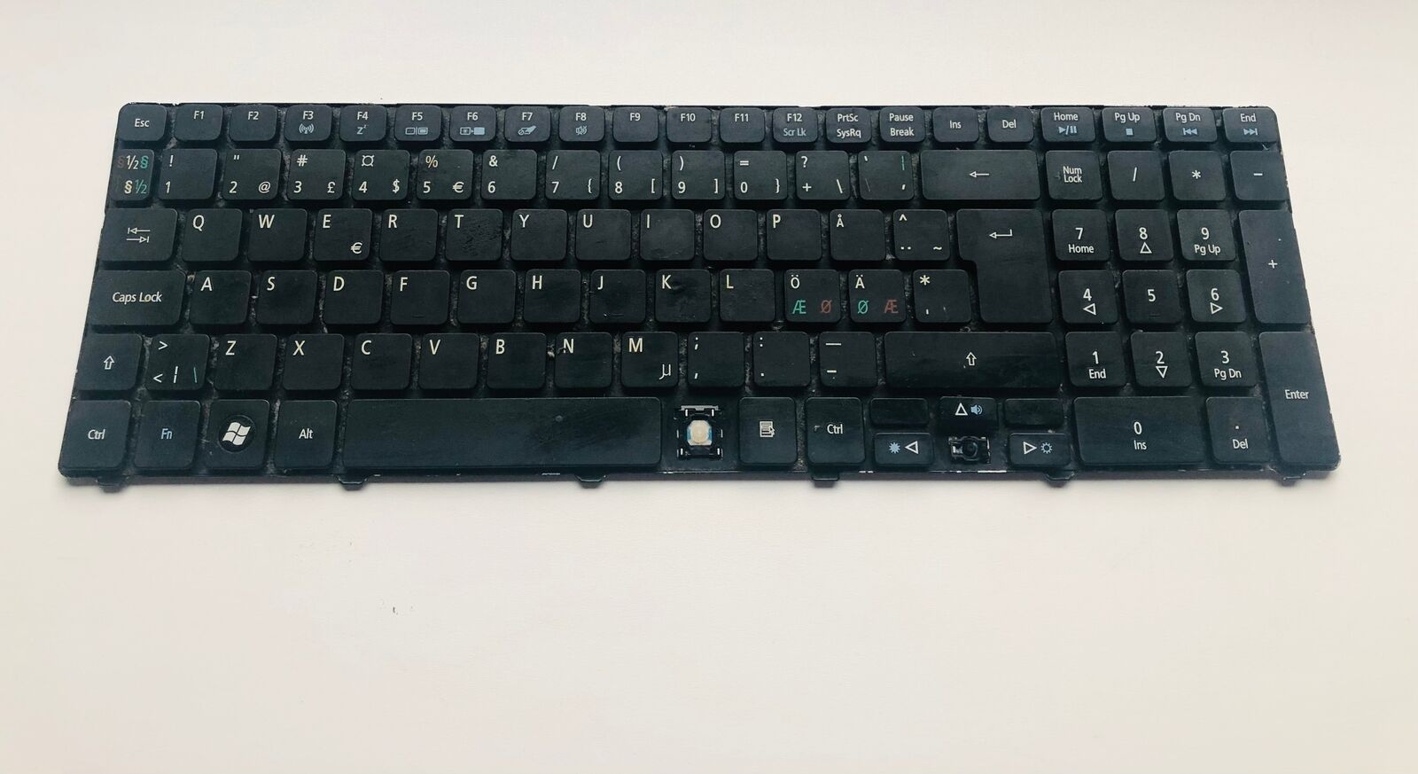 Acer Aspire series laptop keyboard PK130C93A22 - for parts