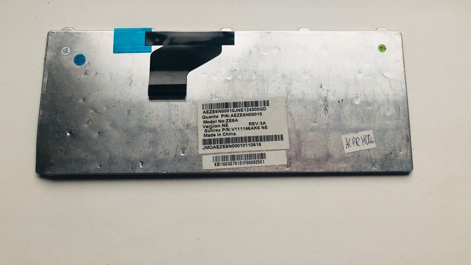 AEZE6N00010 ZE6A V111146AK6 keyboard - Packard Bell ZE6 - for parts