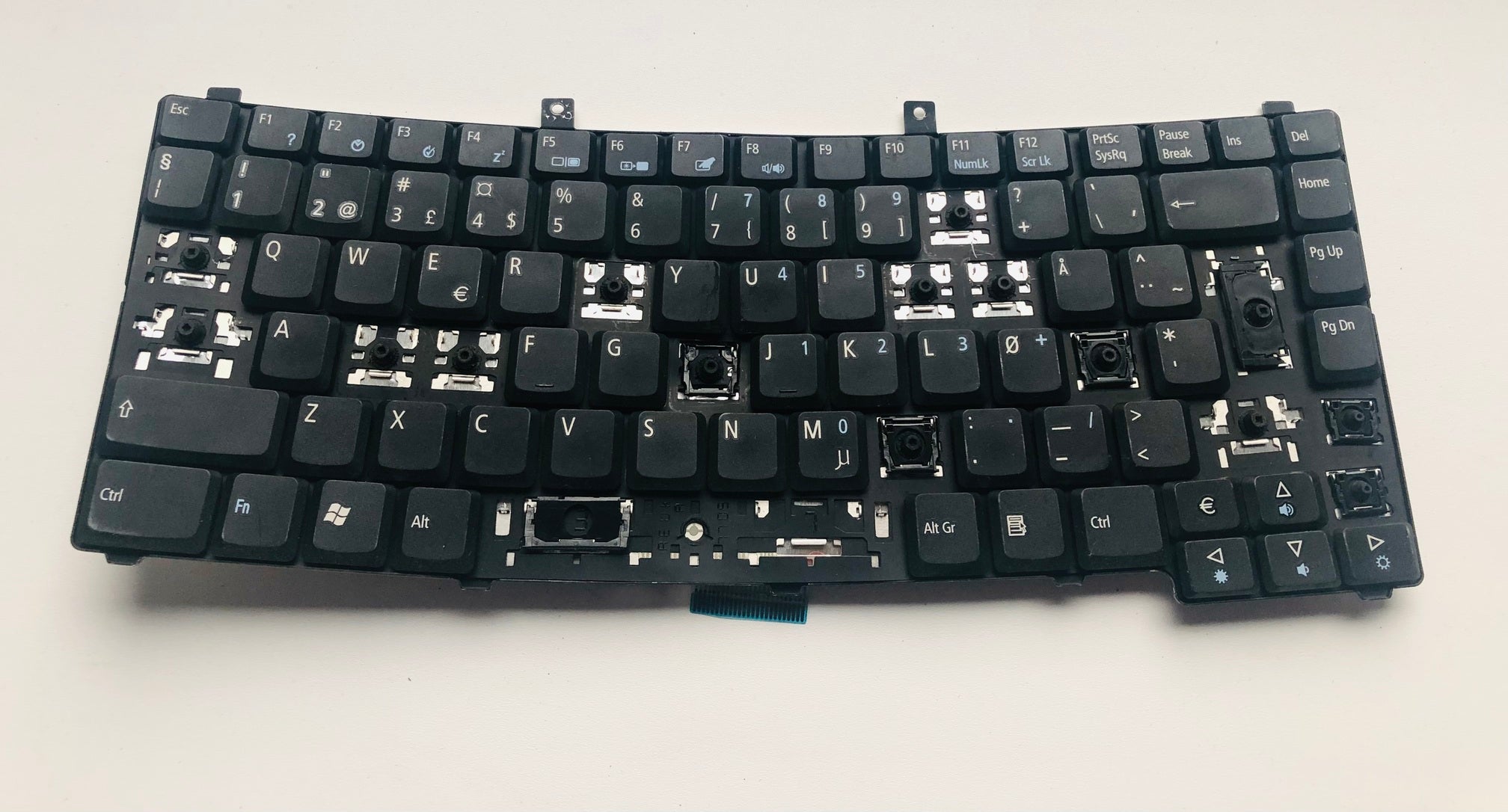 Acer Aspire series laptop keyboard 99.N7082.00N AEZL1TNW017 - for parts