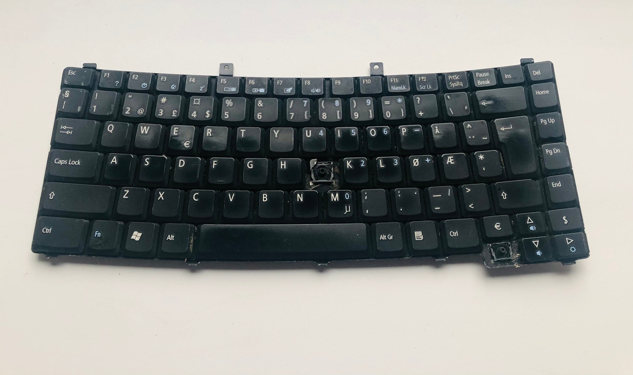 Acer Aspire series laptop keyboard 99.N7082.00N AEZL1TNW017 - for parts