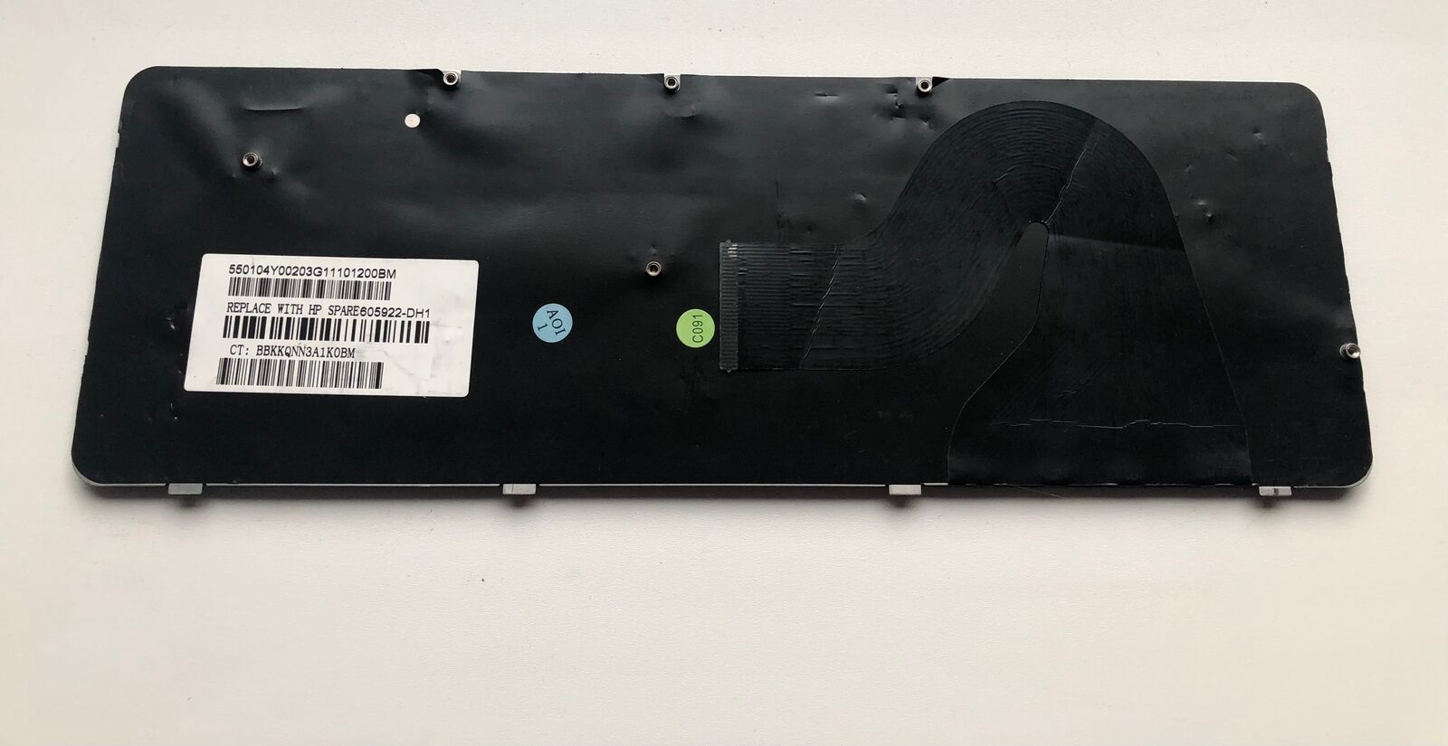 HP Compaq Presario CQ62 G62 laptop keyboard 605922-DH1 - for parts