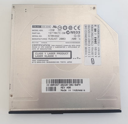 Dell PowerEdge 2650 - 24x Slimline CD-ROM Drive 0R397 