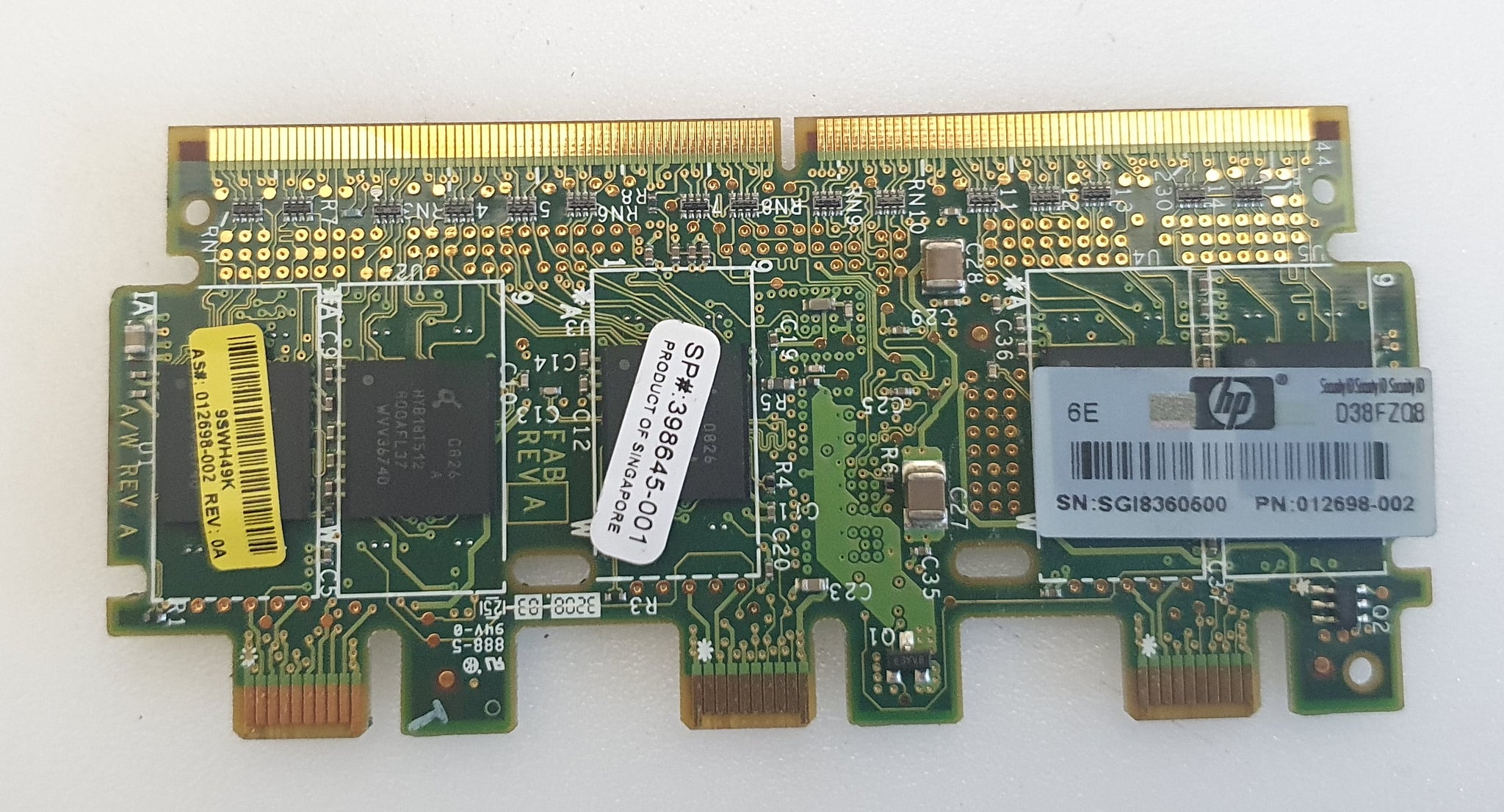G6 Cache Module HP Proliant DL380 G5 - P800 RAID 512MB Cache Module 012698-002 – Techno ...